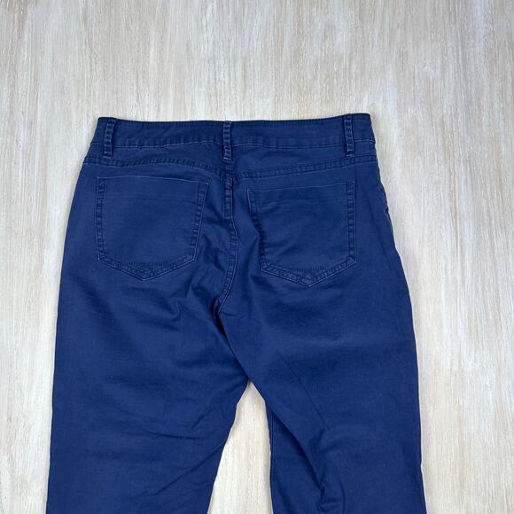 Christopher Blue Mari Mid Rise Straight Leg Casual Cargo Y2K Trouser Pants 4 - Picture 14 of 16